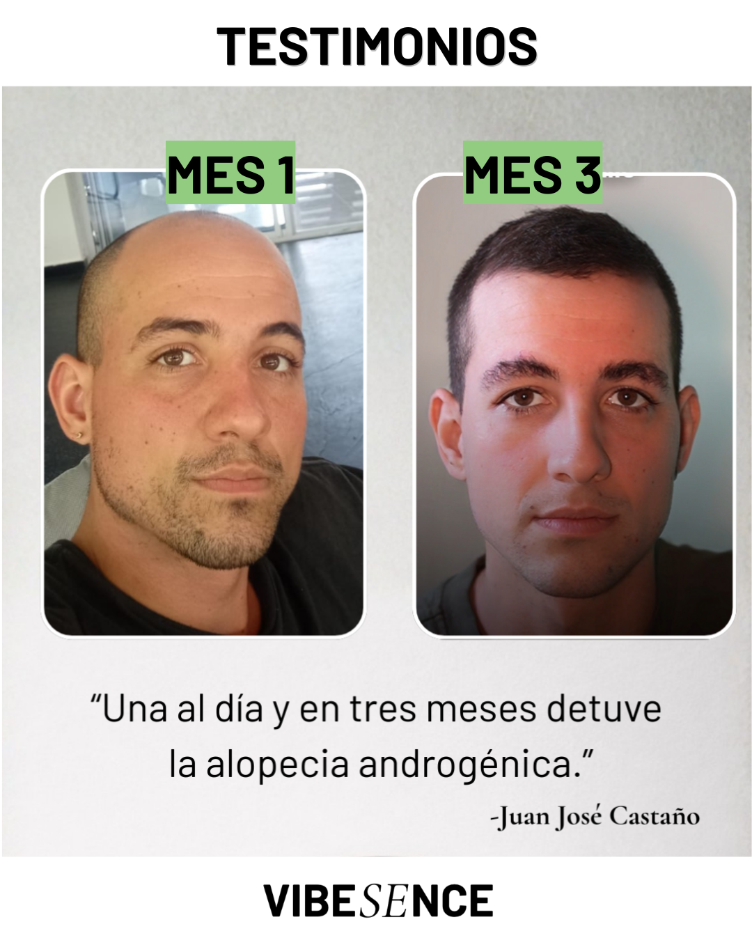 Testimonio Juan José Castaño — Mes 1 vs Mes 3